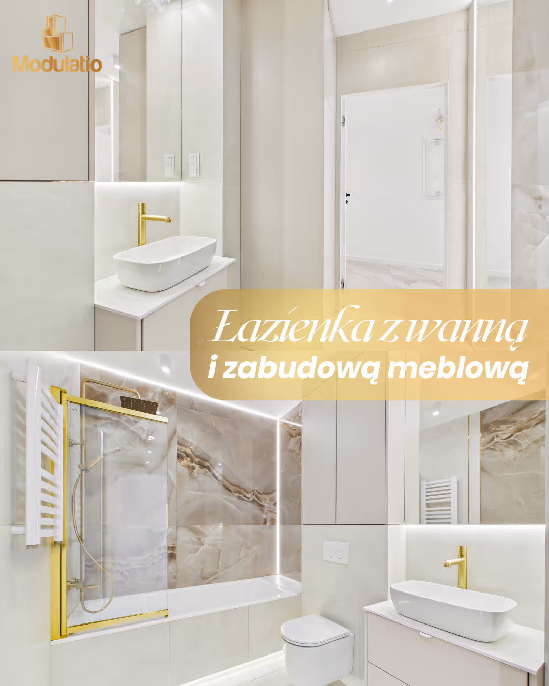 łazienka z wanną